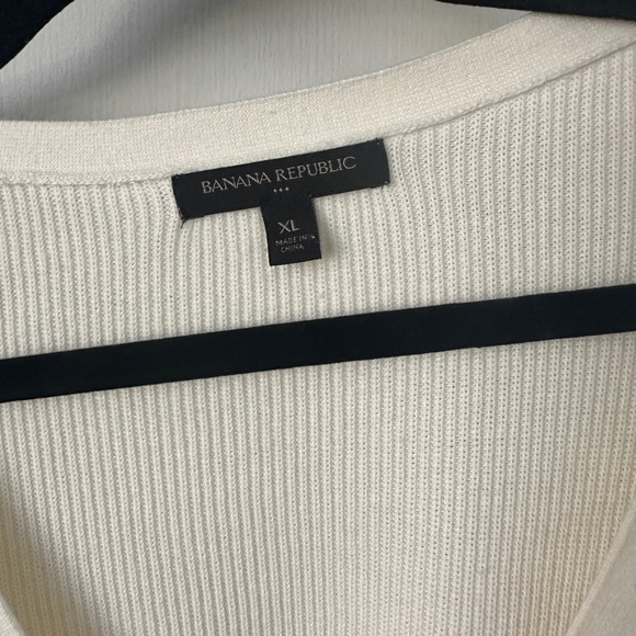 Banana Republic Factory Sweater Women's Ribbed Knit
Faux Wrap - Picture 2 of 3